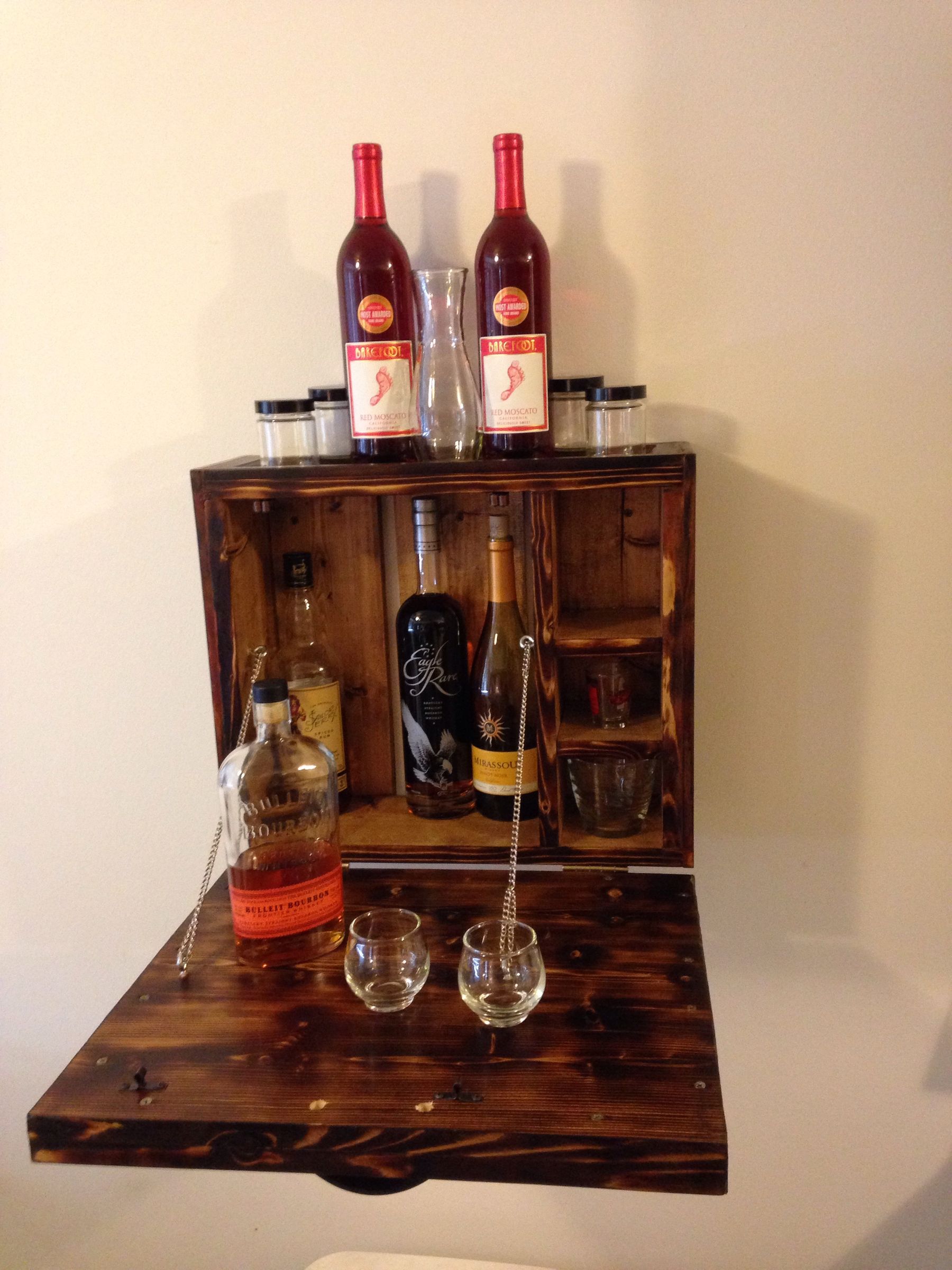 Wall Mounted Mini Bar Instructables