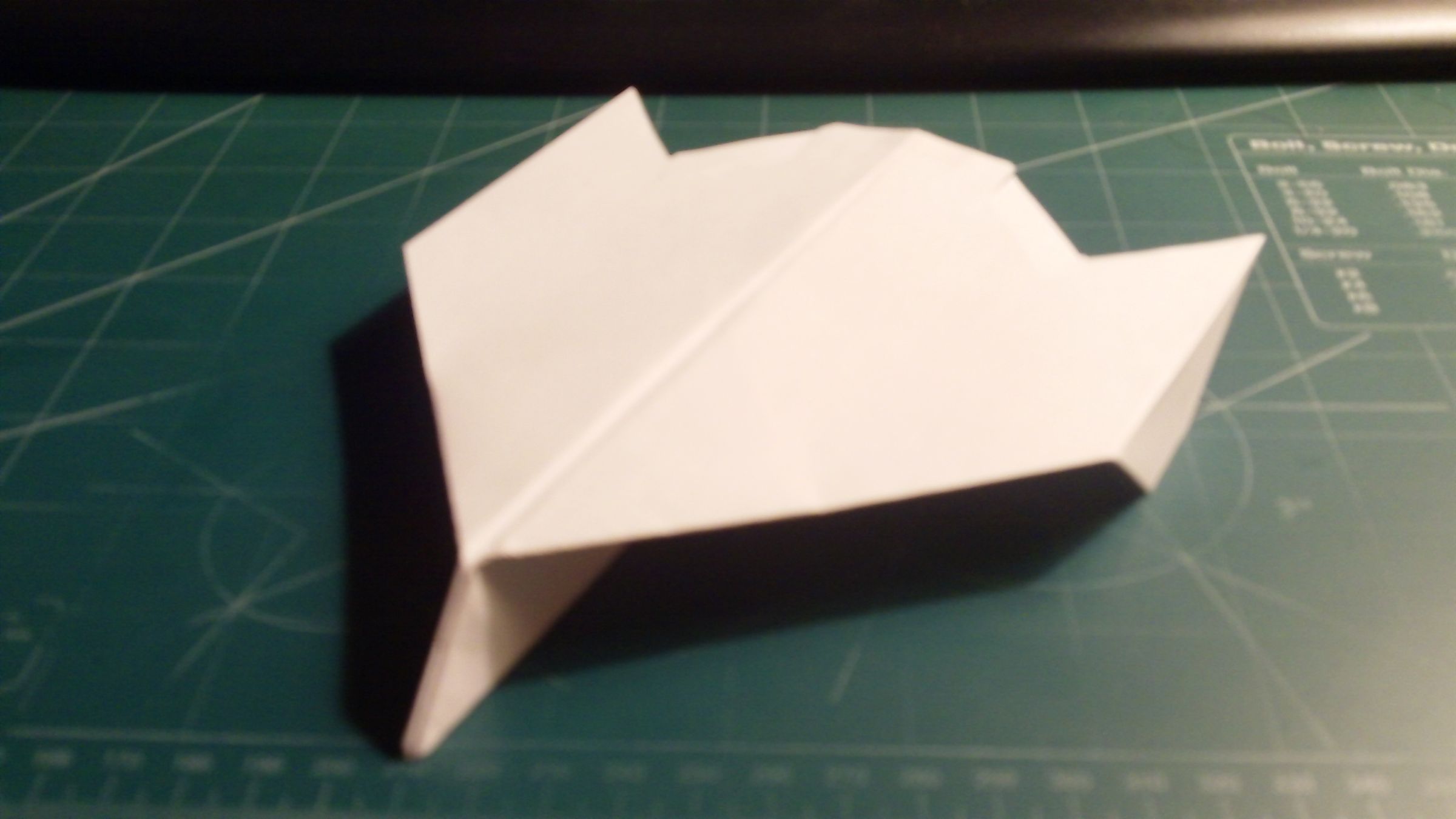 How to Make the Ghost Paper Airplane