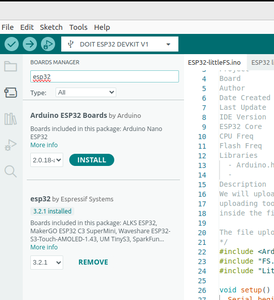 How to Upload Files to ESP32 LittleFS File System : 9 Steps - Instructables
