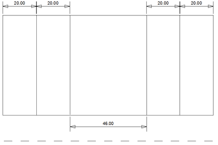 CAD Plan for Designing Cardboard Spacers