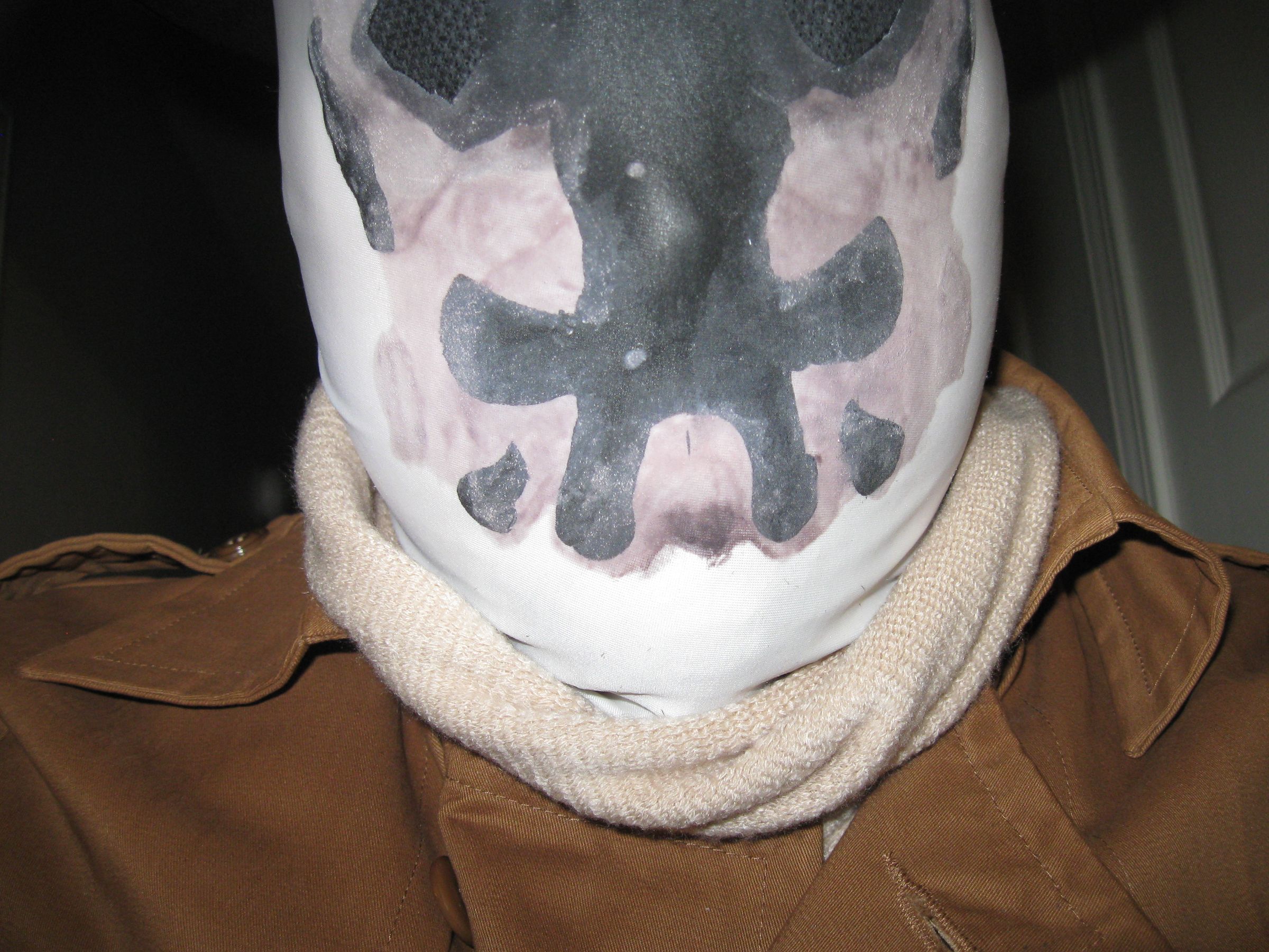 Watchmen Rorschach Costume with Changing Mask