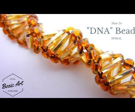 "DNA" Spiral - Beaded Bracelet | Beading Tutorial