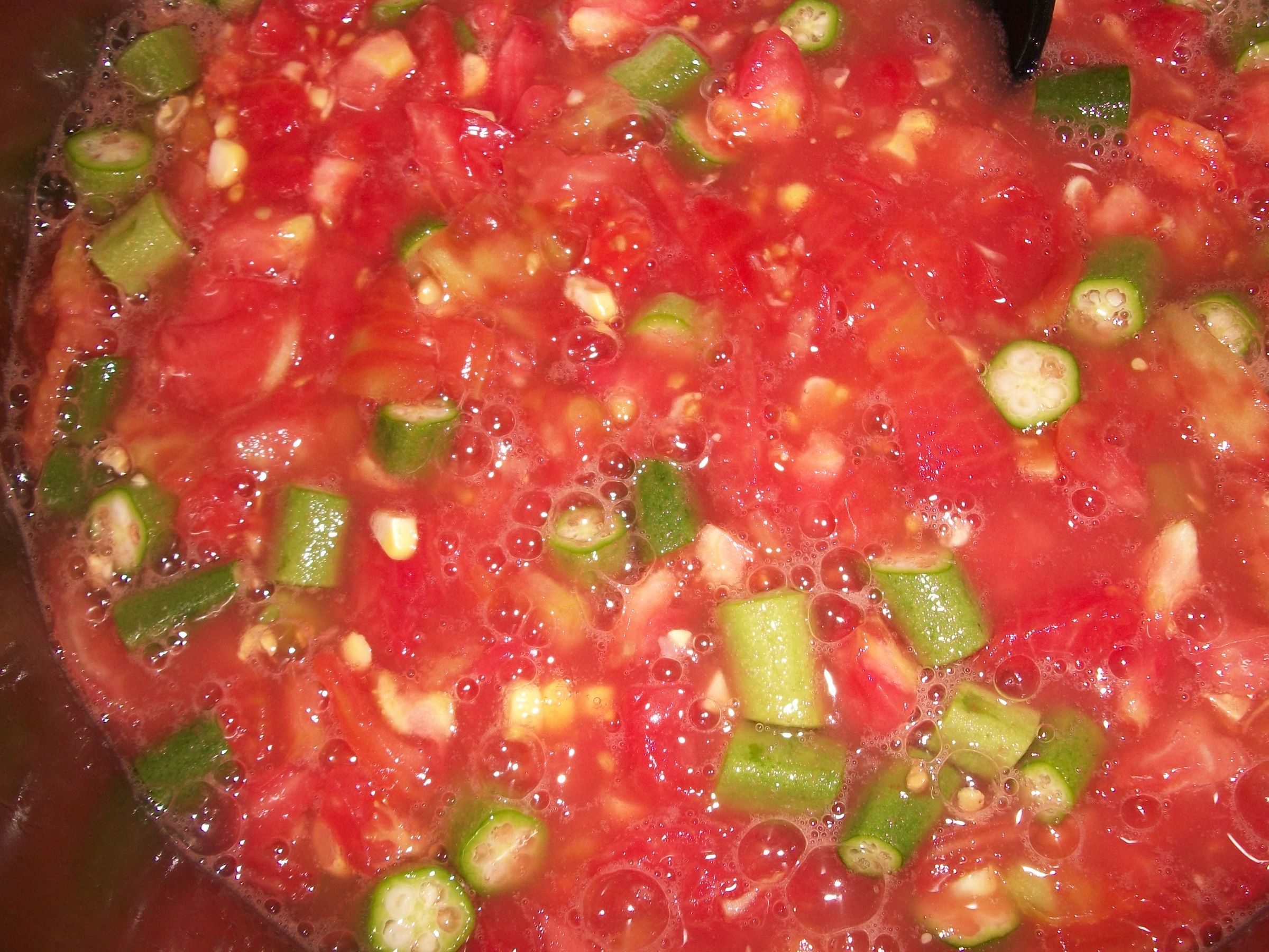 Okra, Corn and Tomatoes 3 Steps (with Pictures) Instructables