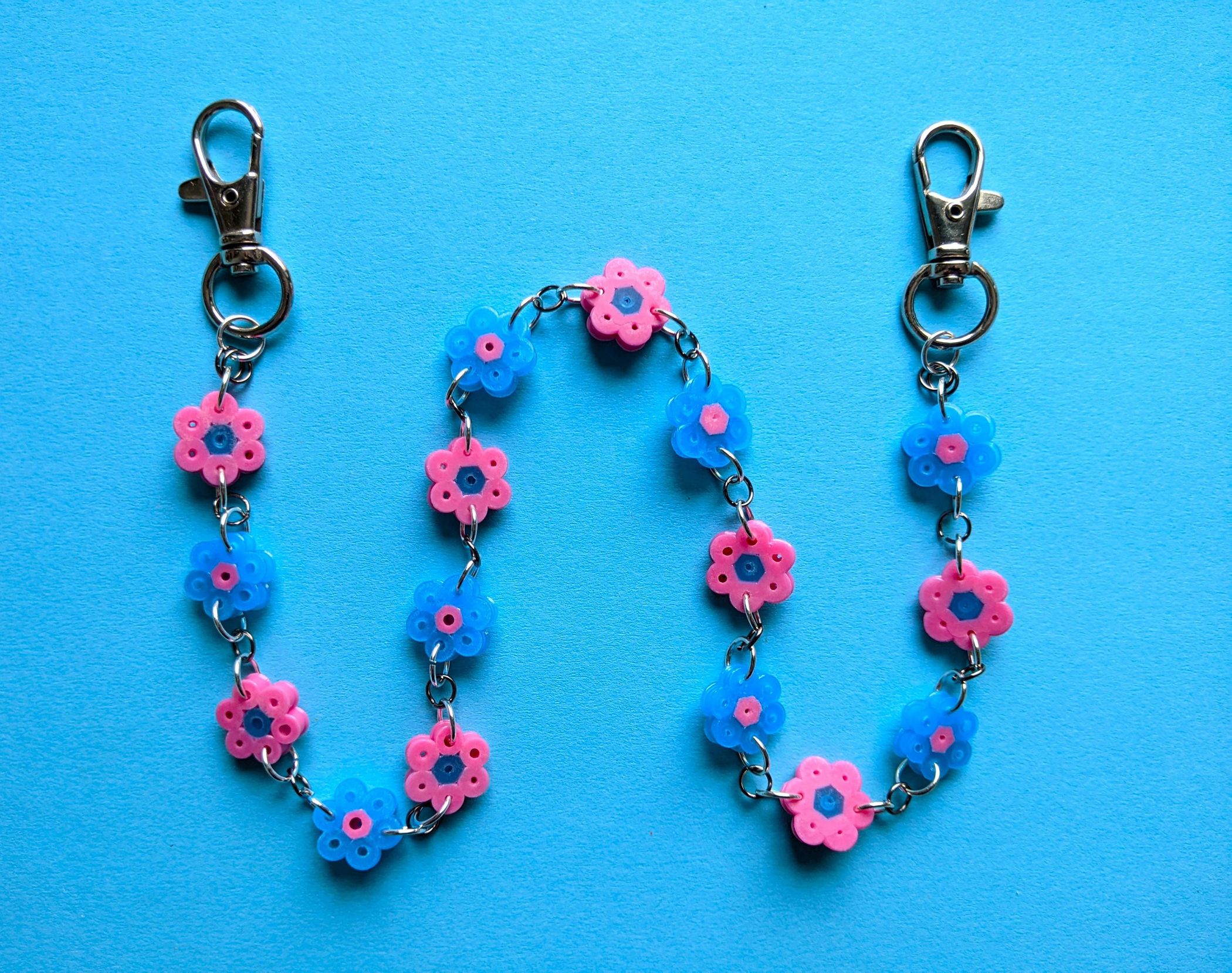 Perler Bead Jean Chain 5 Steps (with Pictures) Instructables