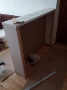 Cover Construction With Plasterboard