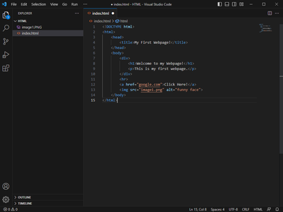 How to Make a Webpage Using HTML and CSS. : 7 Steps - Instructables