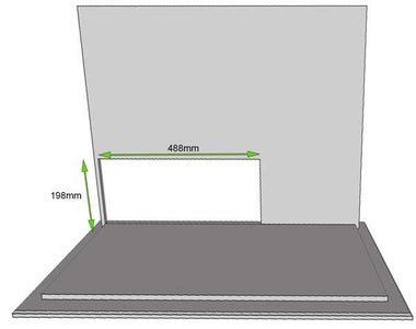 Doll's House Construction Base & Rear Panel
