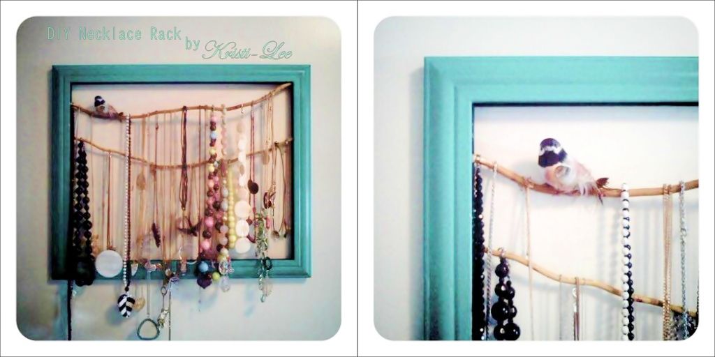 Necklaces in a Frame!