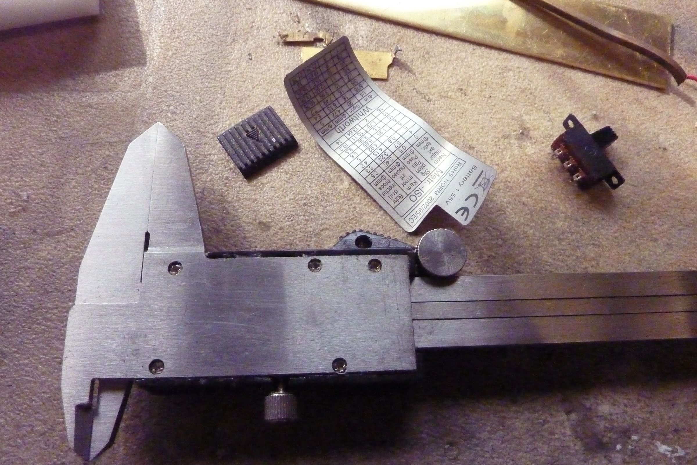 Vernier Caliper Battery Fix 8 Steps Instructables