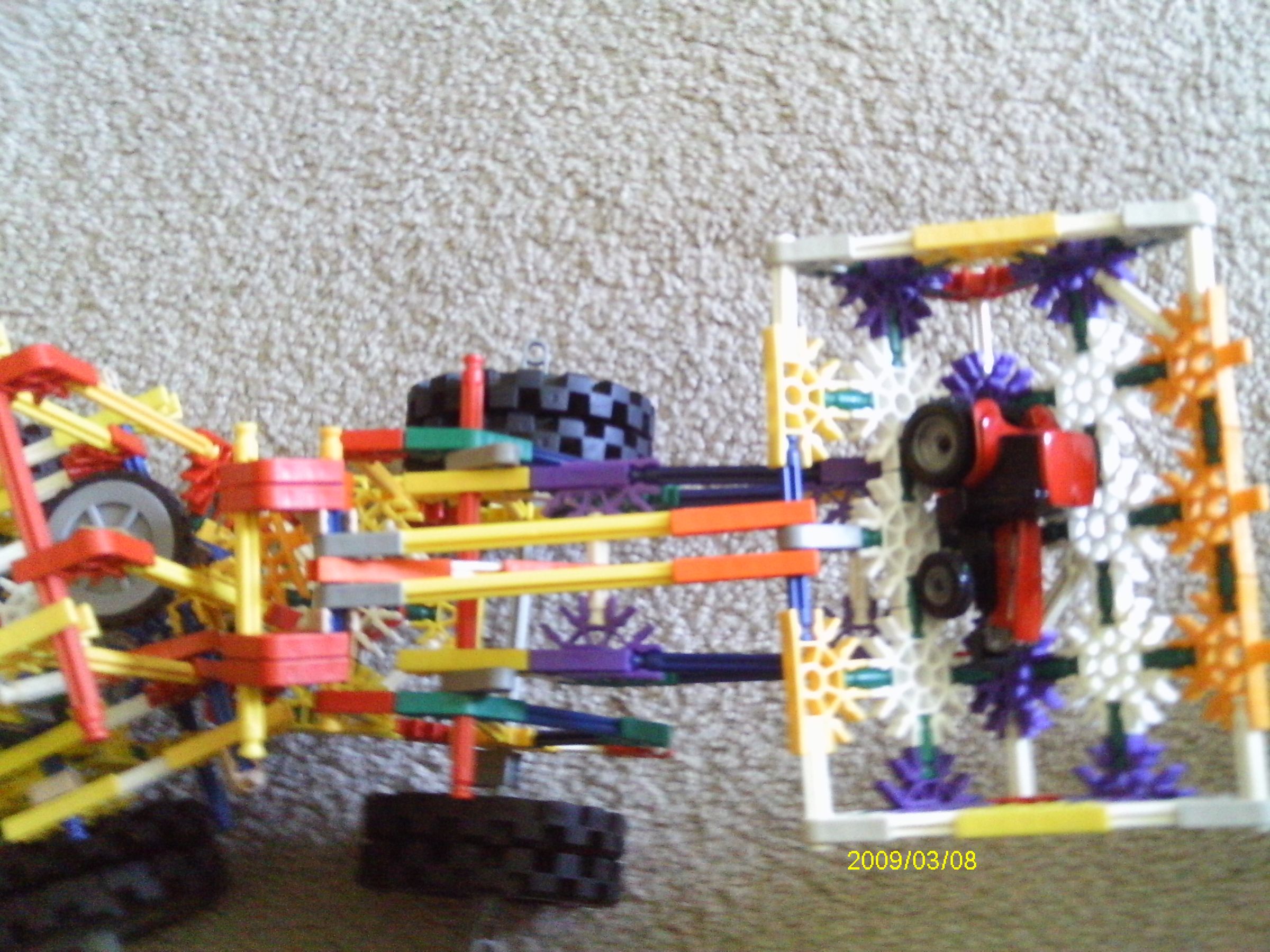Front End Loader Made Out of Knex Instructables