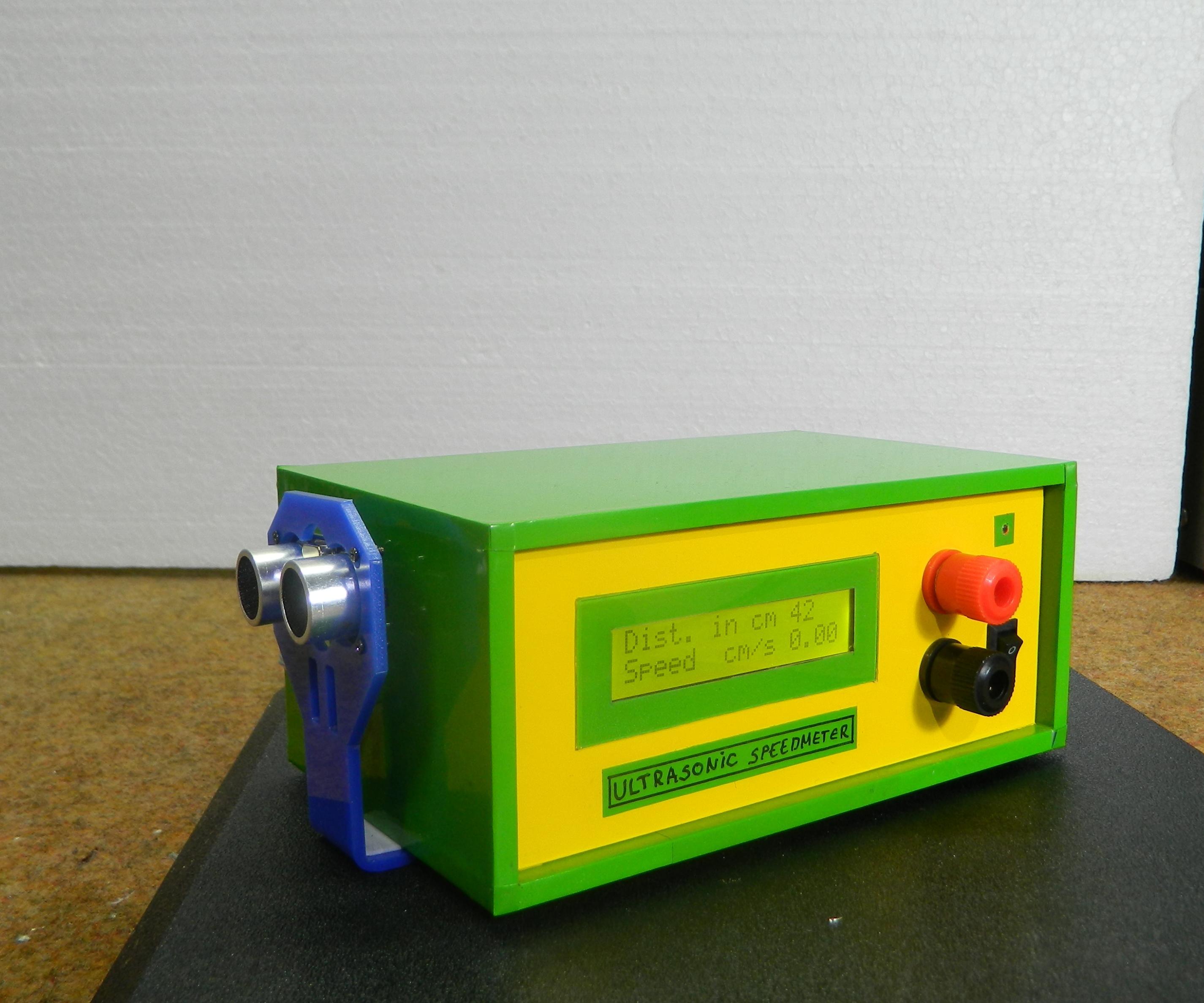 Speed Measurement Using HC-SR04 Ultrasonic Sensor and Arduino