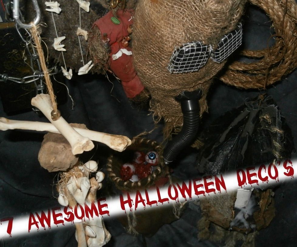 7 Awesome Halloween Deco's
