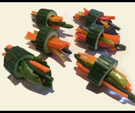 How to Make Easy Vegetable Rings Salad Entree 