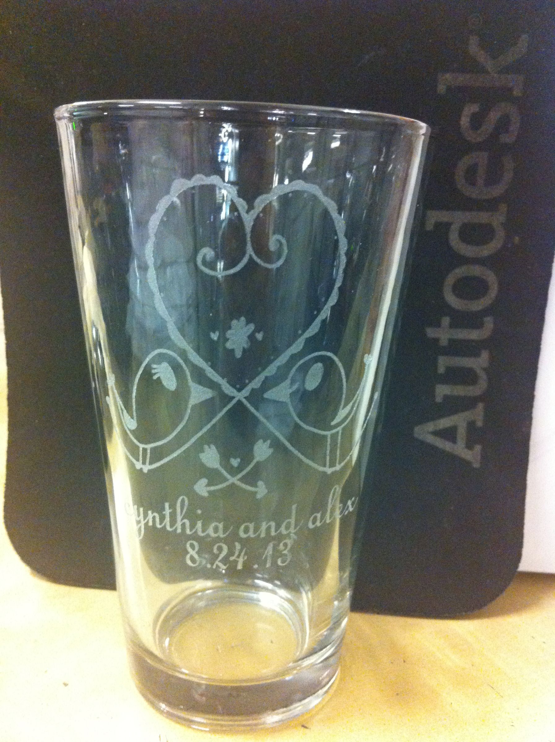Glass Tumbler: Customized Lasercut Glasses Using Lasercut Rotary Tool