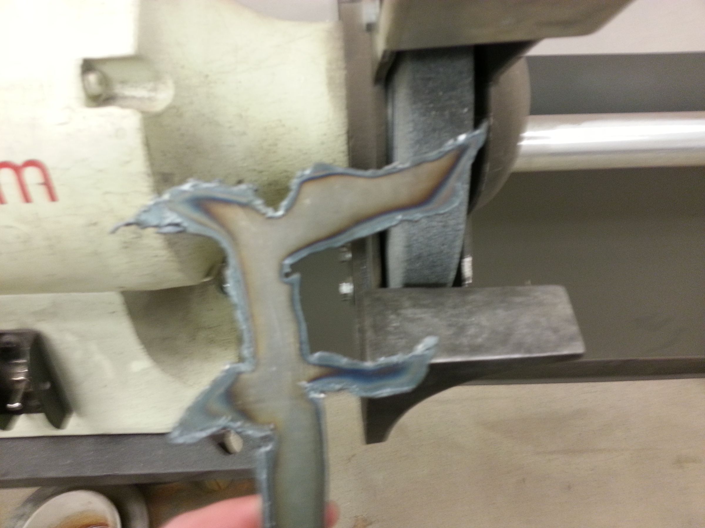 How to Plasma Cut Calligraphy Letters 8 Steps Instructables