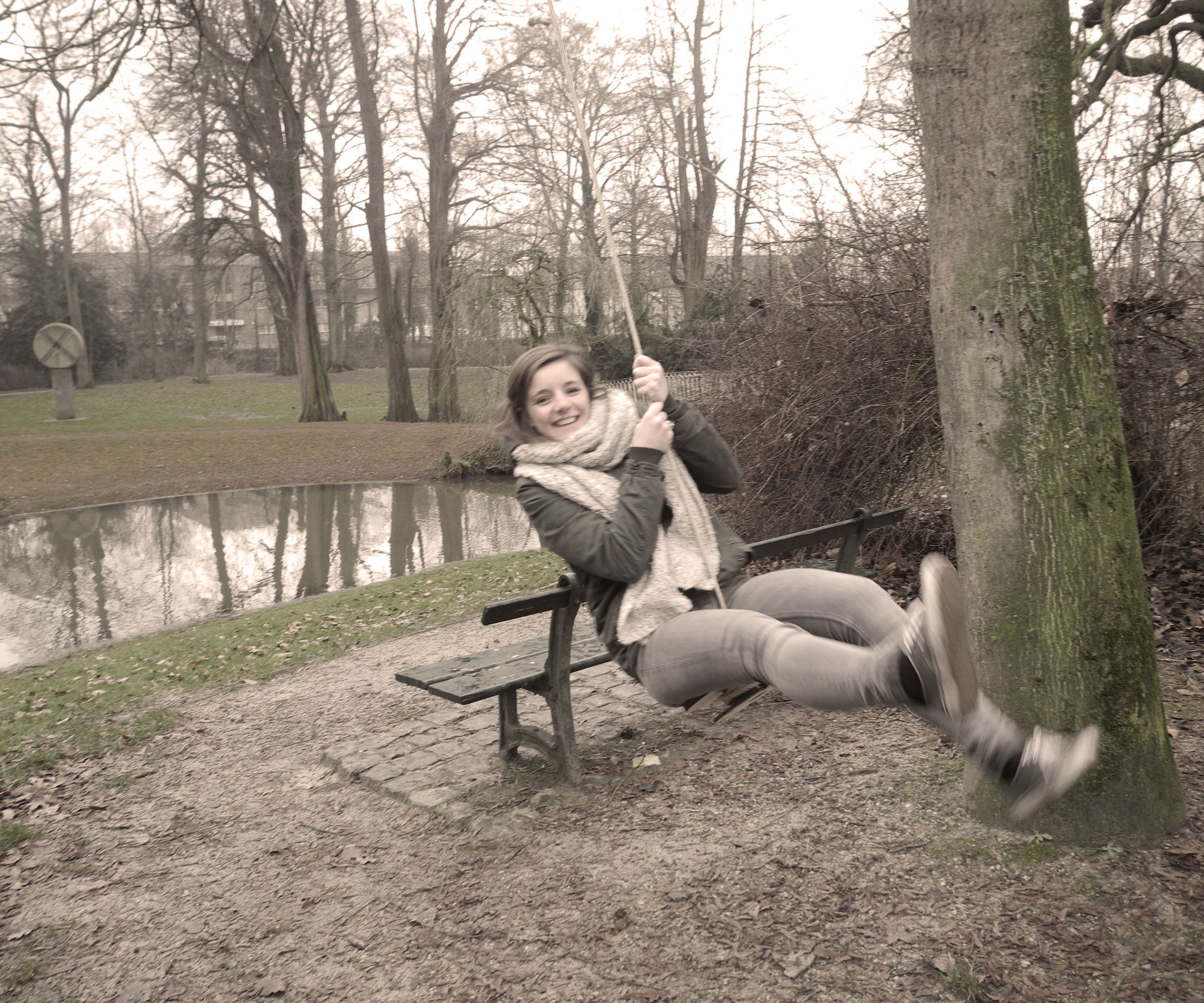 Portable & easy to use swing.