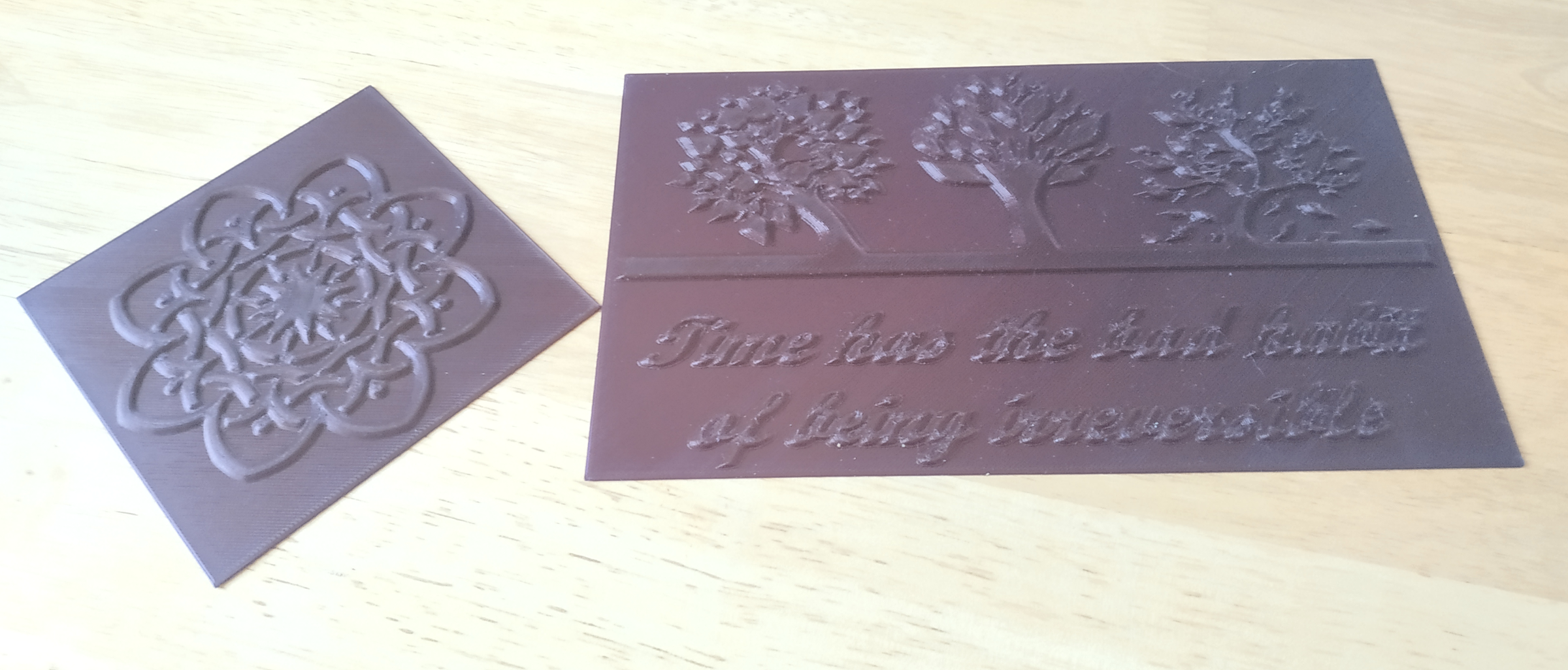 Embossing Metal Foils With 3D Printed Stencils : 5 Steps (with Pictures ...