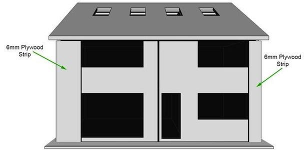 Doll's House Construction Main Doors