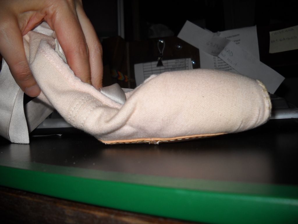 How to Save a Badly Broken Pointe Shoe