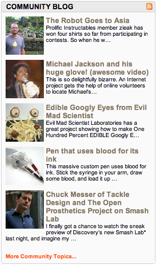 How to Submit to the Instructables Community Blog