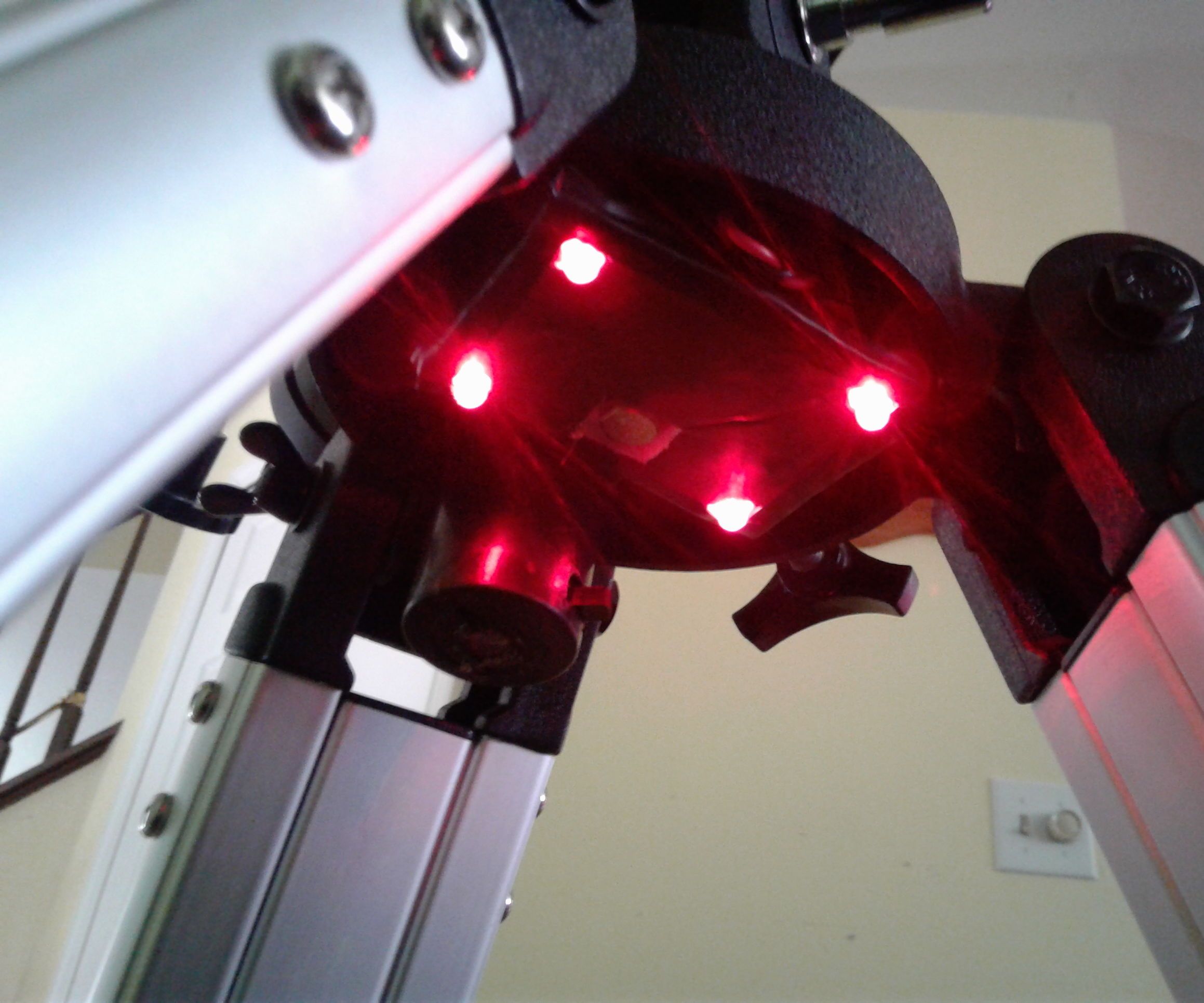 Red Tripod Light for Astronomy