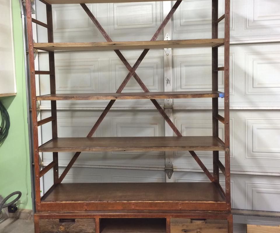 Industrial Shelving Unit