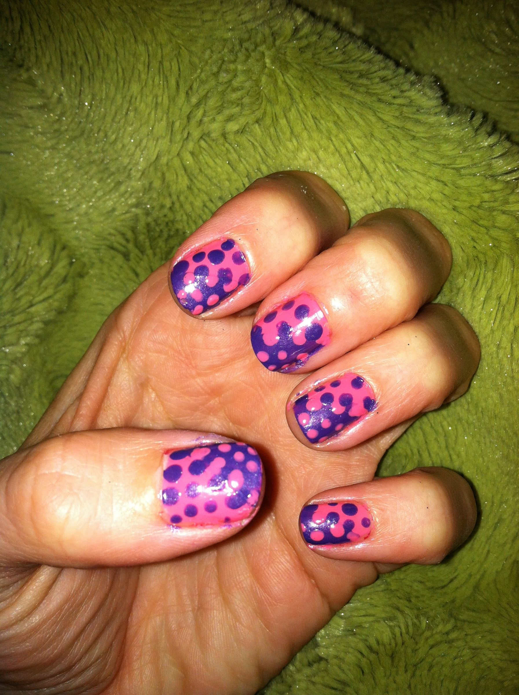 Polka Dot Nails