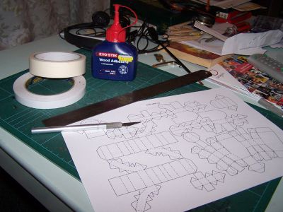 How to Make a Paper Model From Scratch. : 6 Steps (with Pictures ...