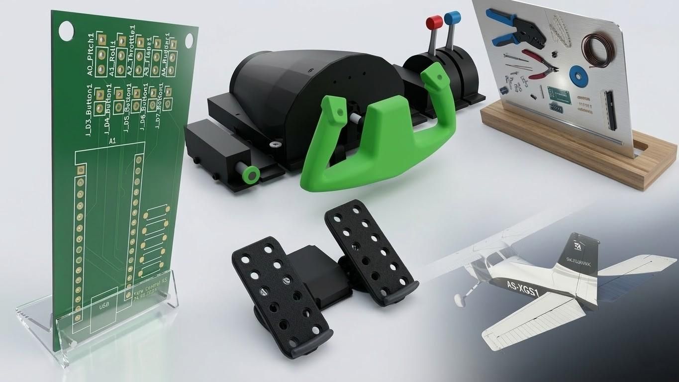 Sky's the Limit, Budget Not: DIY Flight Sim Controller : 7 Steps (with ...