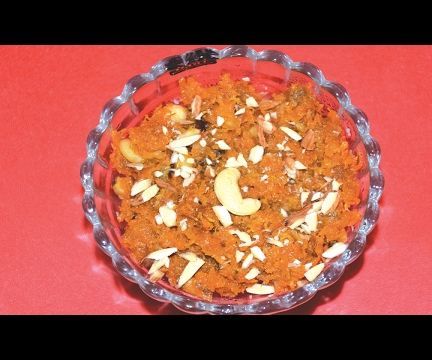 Famous Indian Dessert Recipe - Gajar Ka Halwa