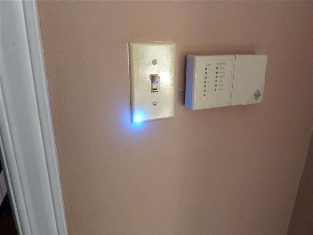 DIY Deadbolt and Garage Door Sensor LED