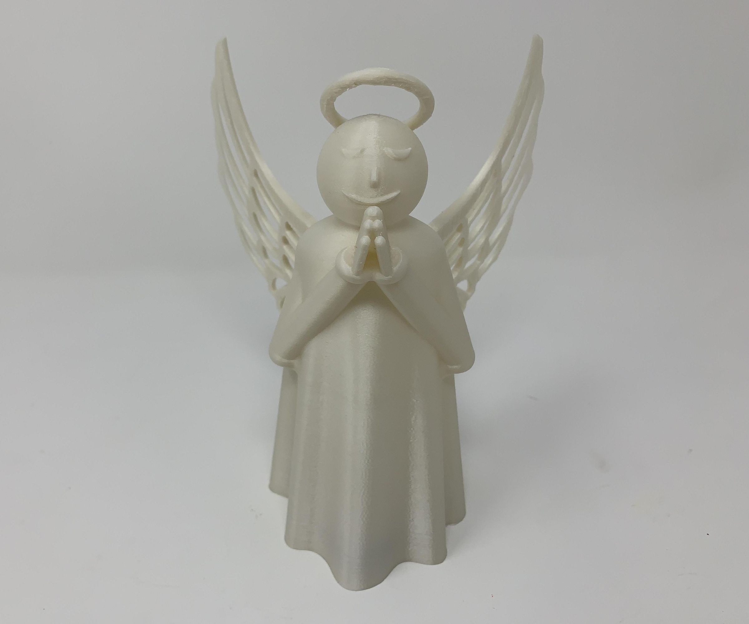 A 3D Printed Animated Angel Christmas Tree Topper.