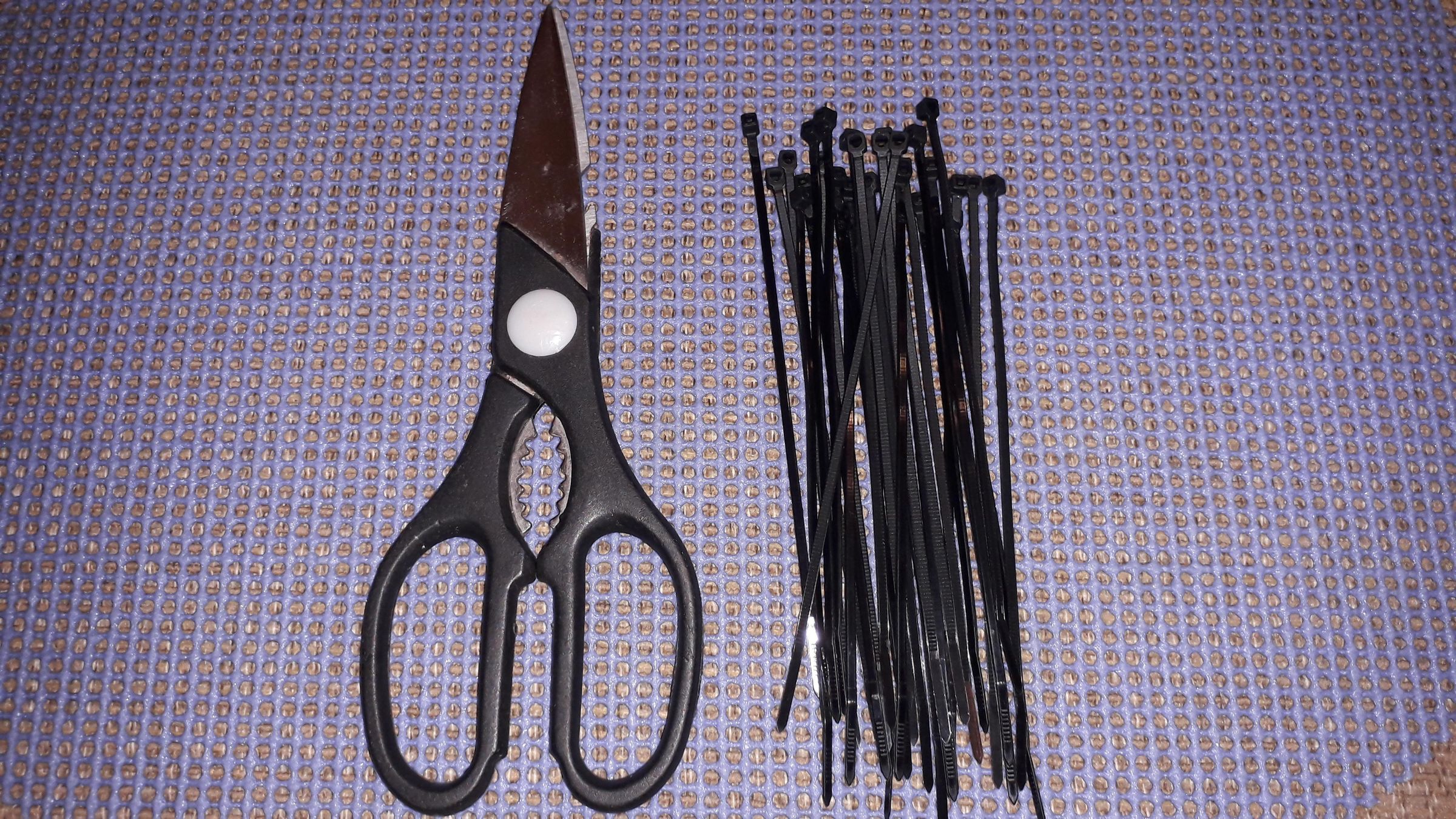 how to use zip ties for cable management