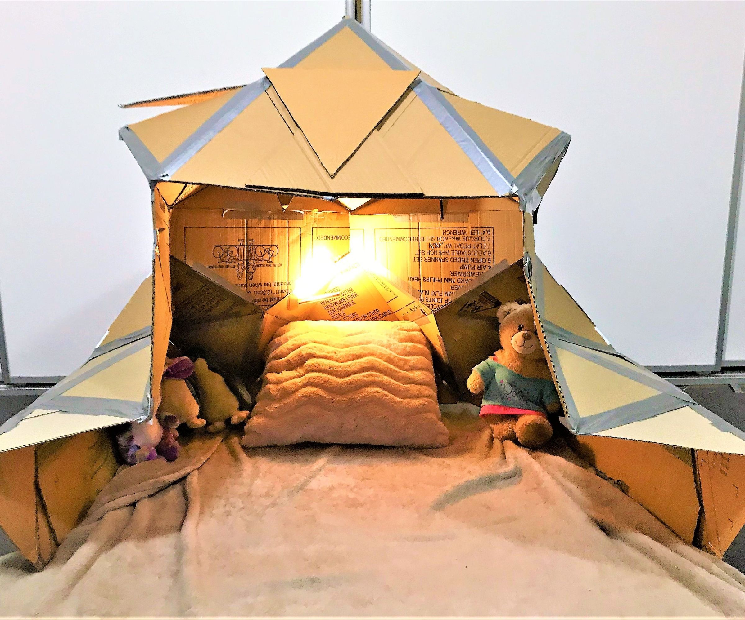 DIY Cardboard Lunar Dome