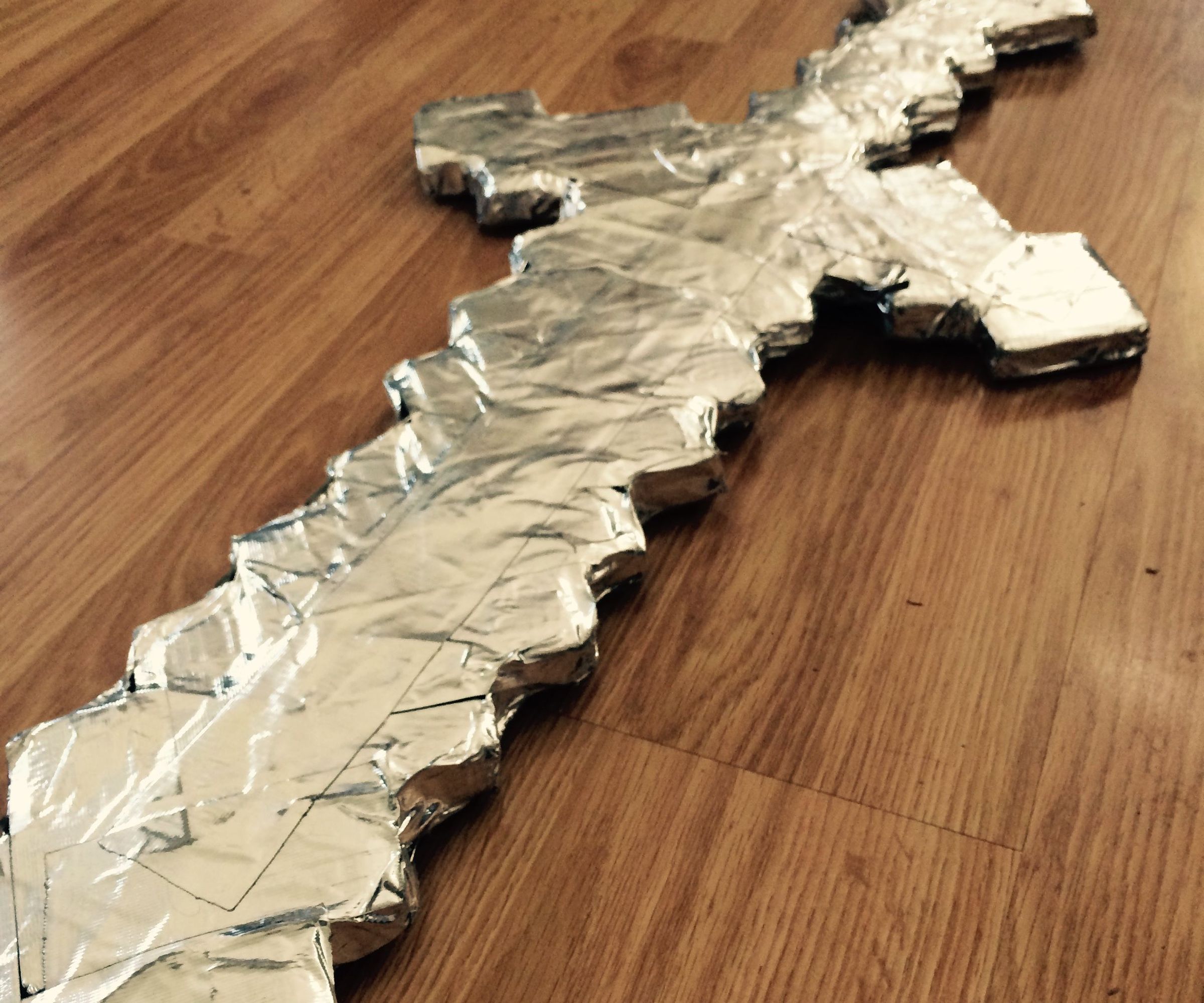 Cardboard and Duck Tape Sword