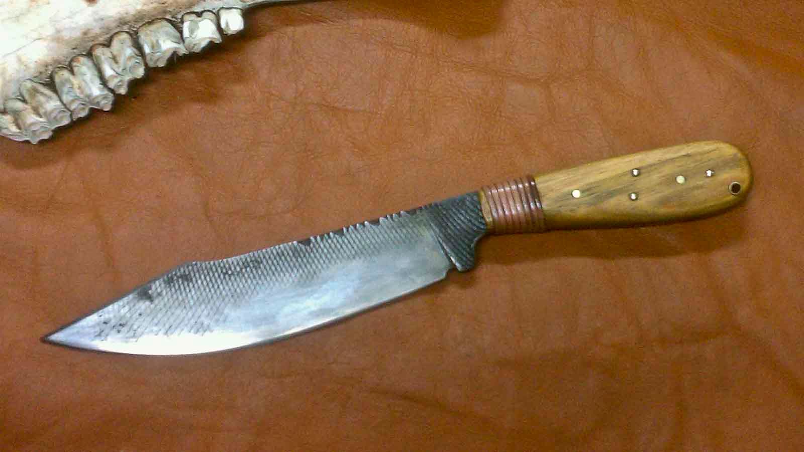 Forging My 2013 Knife Dog's Neo-Tribal KITH Knife Entry...