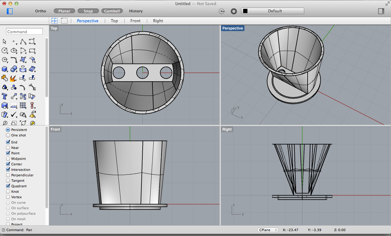CAD Design for Coffee Filter : 5 Steps - Instructables
