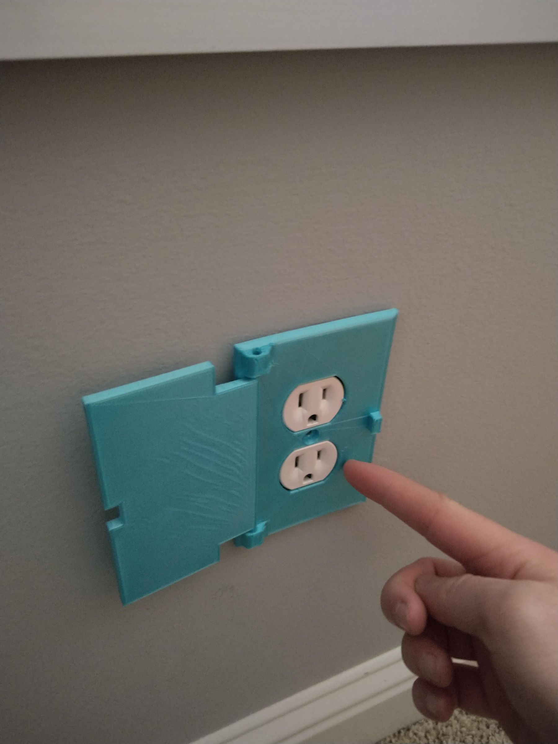 ChildSafe Outlet Cover 5 Steps Instructables