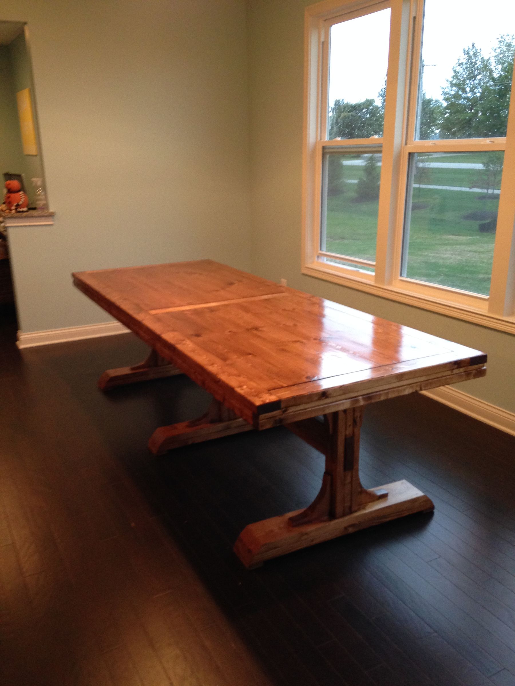 Elegant Dining Table on a Budget Instructables