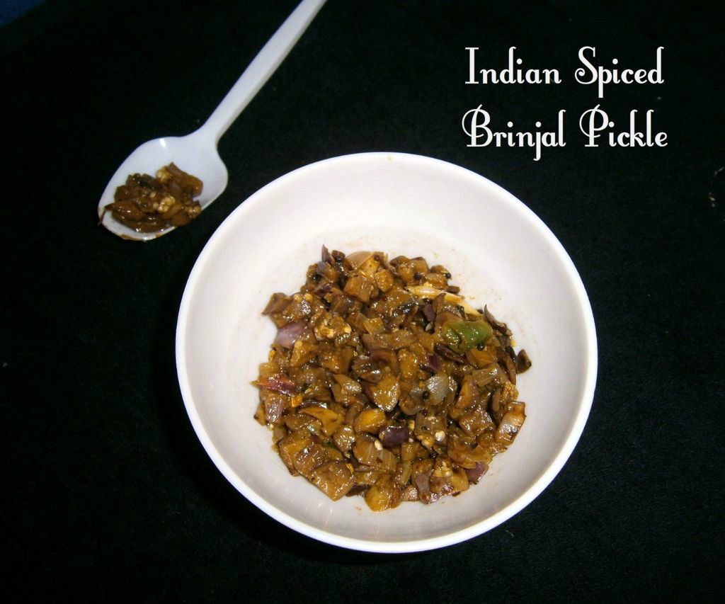 Indian Spiced Brinjal Pickle