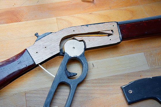 How to Make a Wooden Toy Winchester Rifle : 4 Steps (with Pictures ...