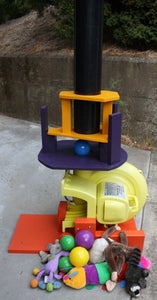 Túnel De Viento Vertical Para Juguetes Y Pelotas Para Niños