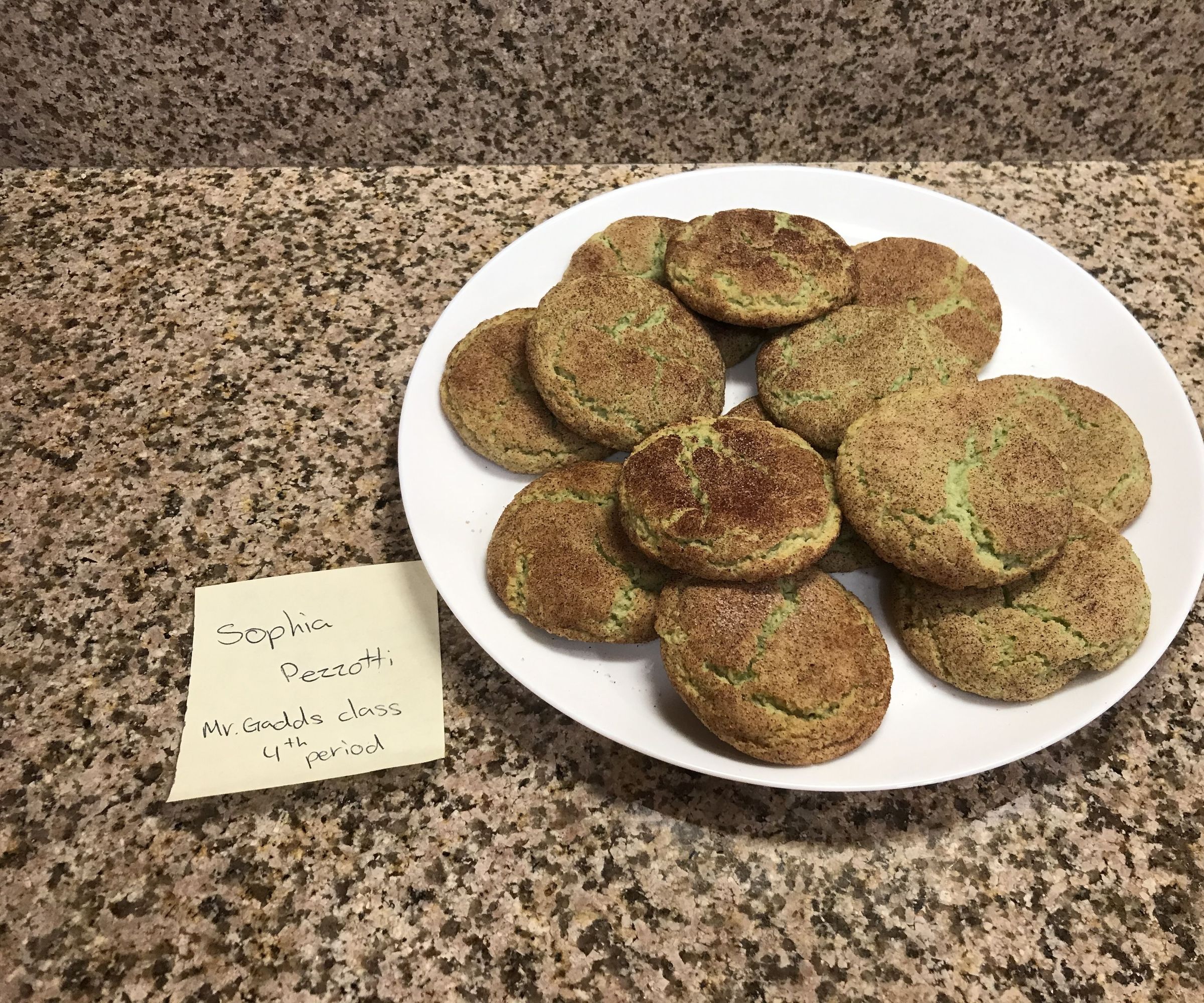 Soph's Snickerdoodle Cookies 