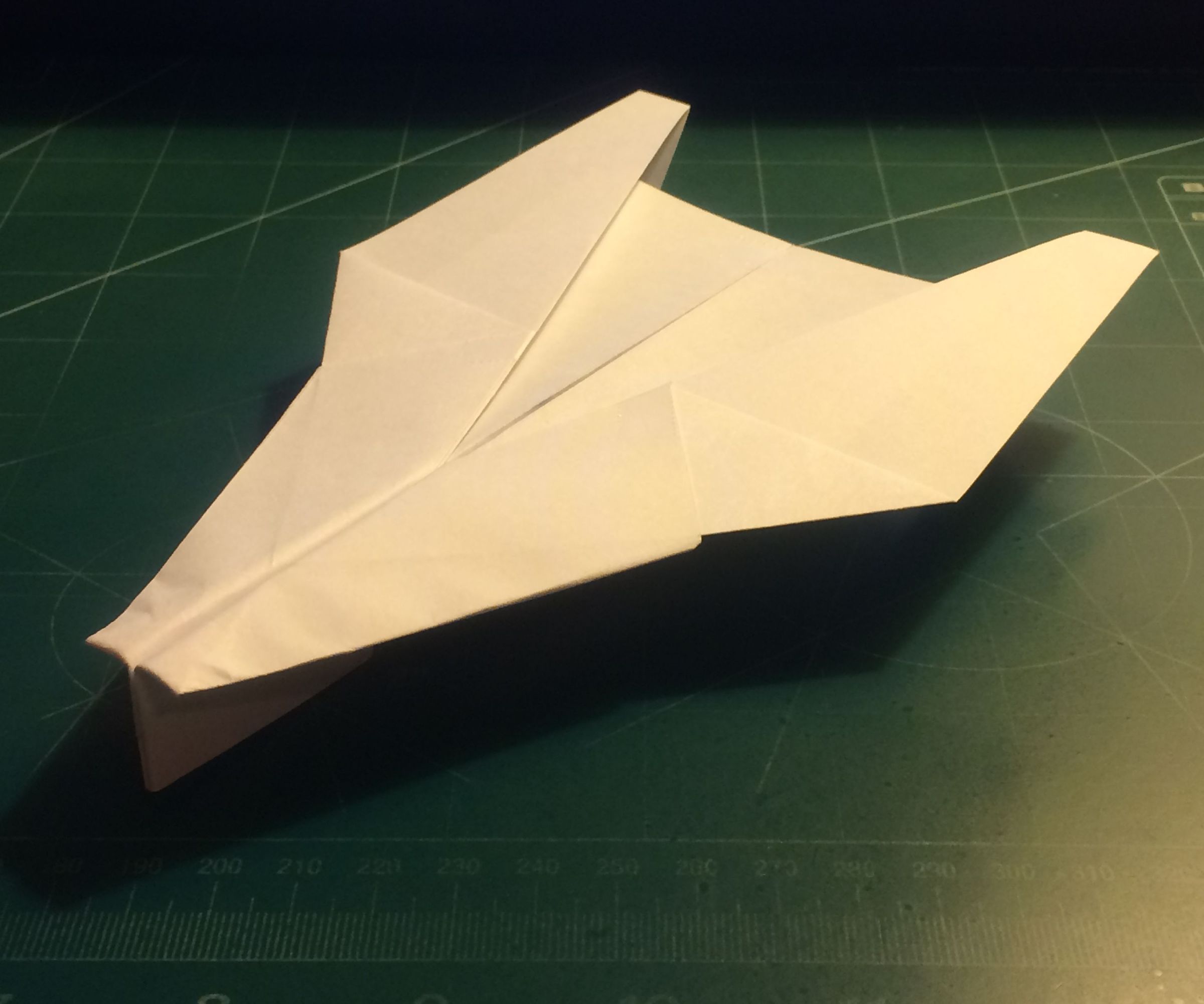 How to Make the Colt Paper Airplane