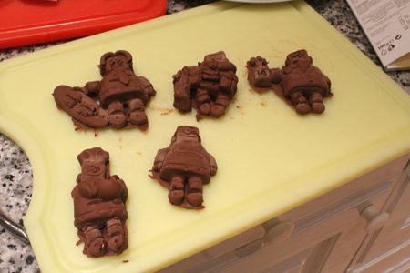 Remove the Chocolates From Their Moulds