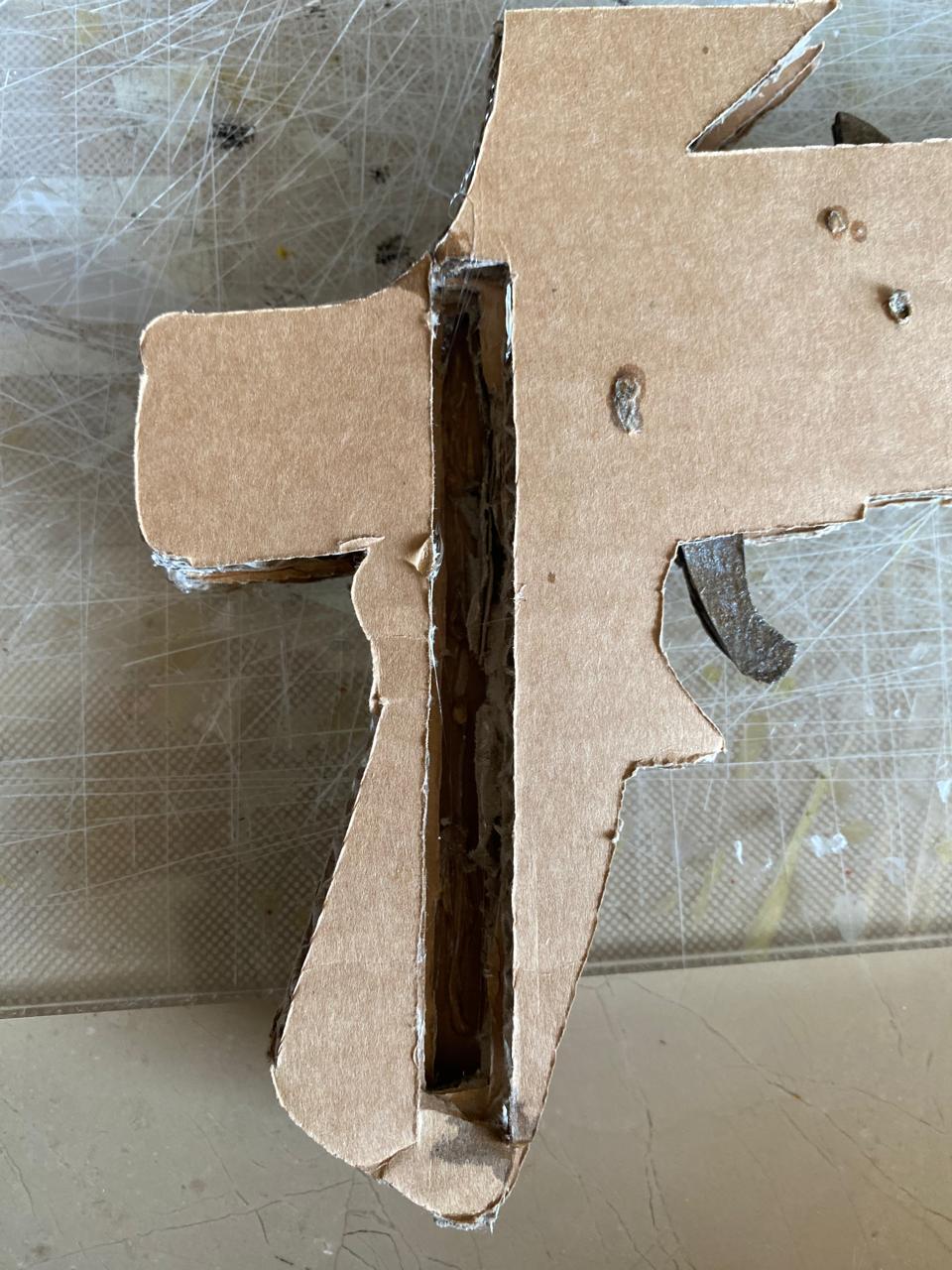 Cut the Bow Handle Body