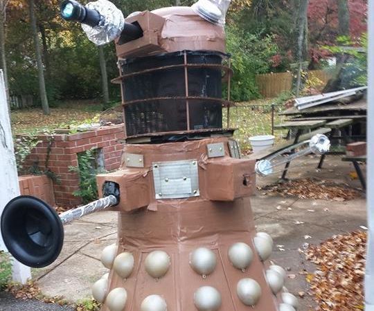 Dalek Costume Halloween 2014