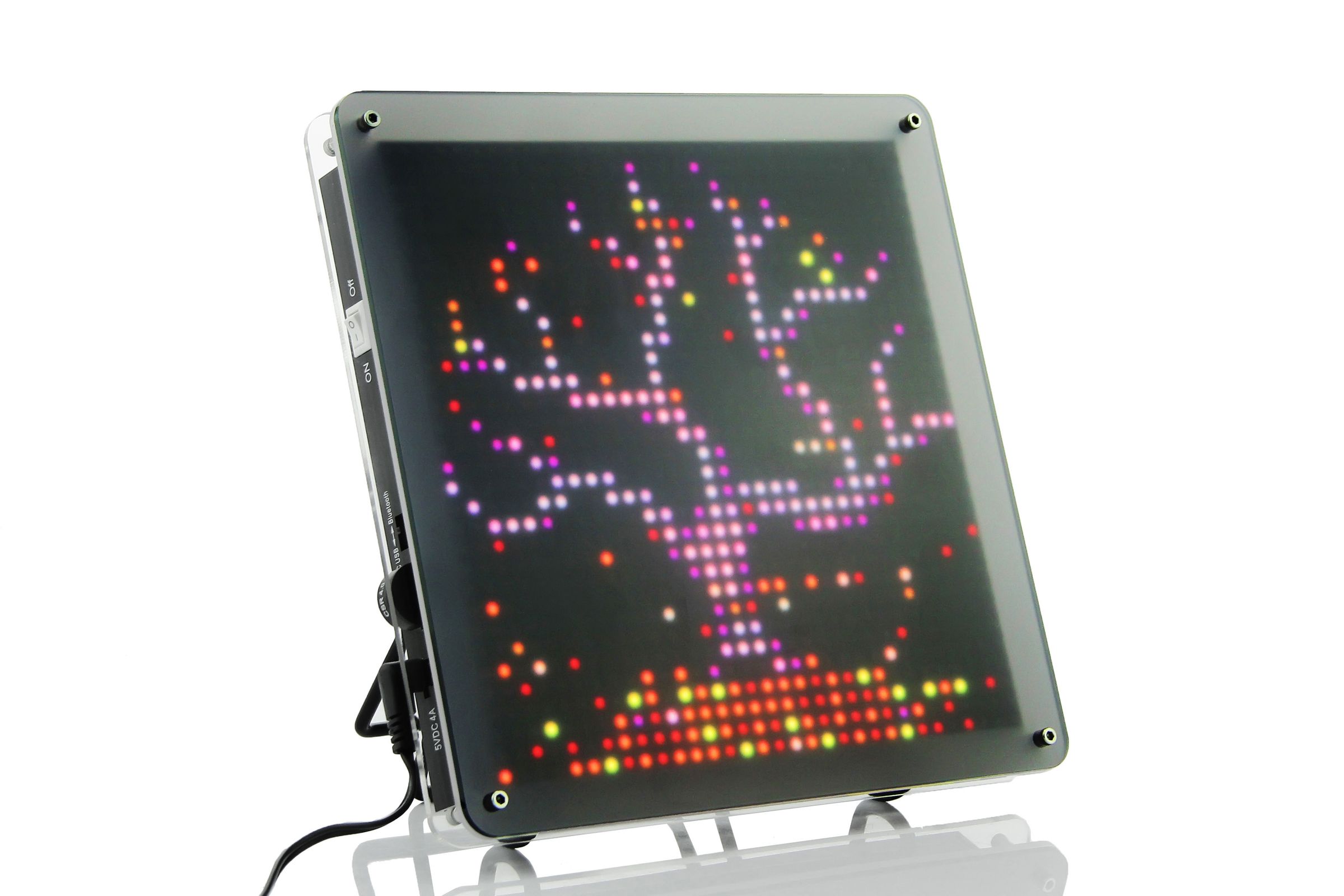 LED Pixel Art Frame With Retro Arcade Art, App Controlled : 7 Steps ...