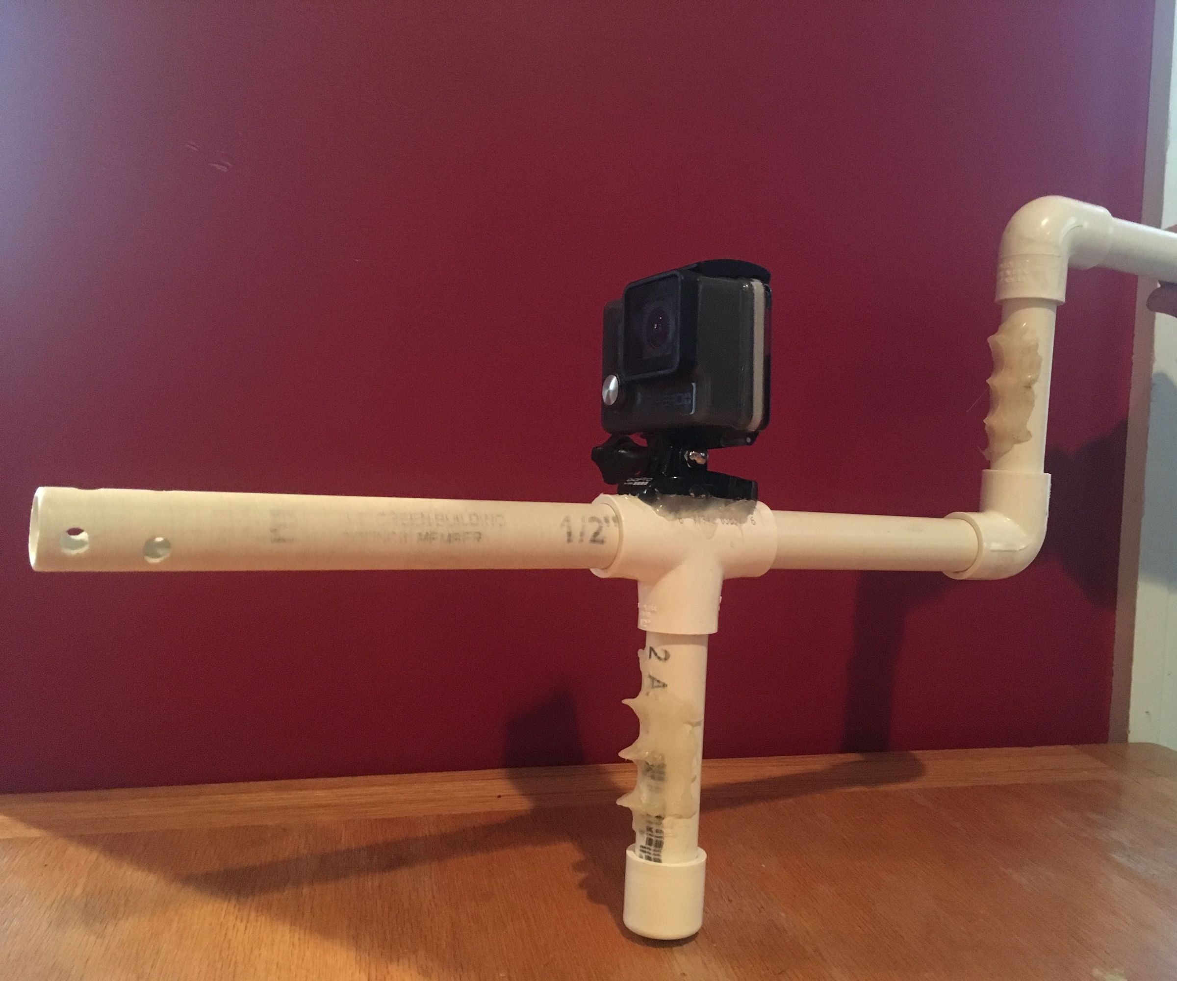 Glue Grip Marshmallow Gun With Gopro