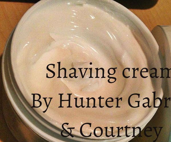 Shaving Cream on the Cheap